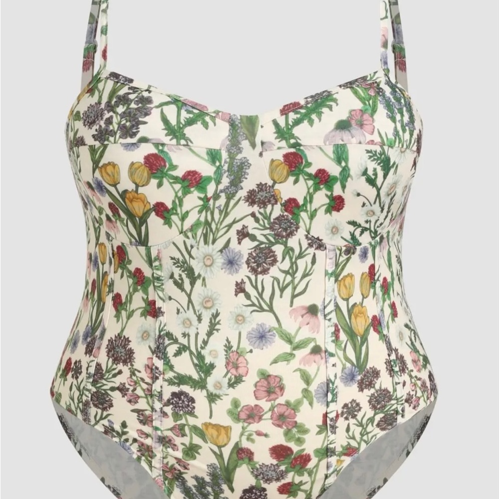 Floral bodysuit
